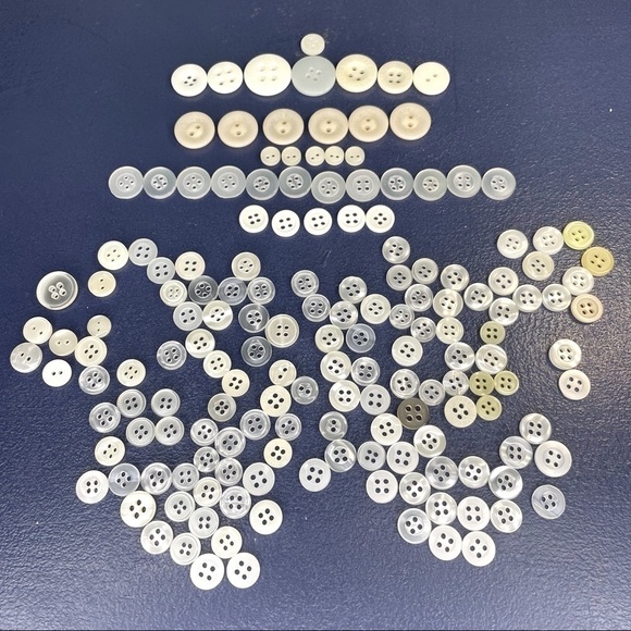White Buttons - Picture 1 of 2